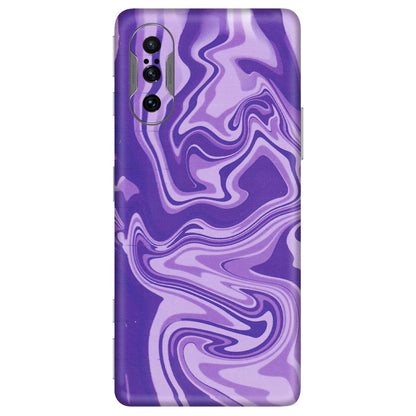POCO Phone Skins (All Models) - Hazy Purple Nights - Matte Finish (M-14) Poco F3 GT (5G)