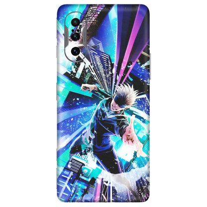 POCO Phone Skins (All Models) - Manga Action Jujustu Kaisen Anime - Matte Finish (M-155) Poco F3 GT (5G)