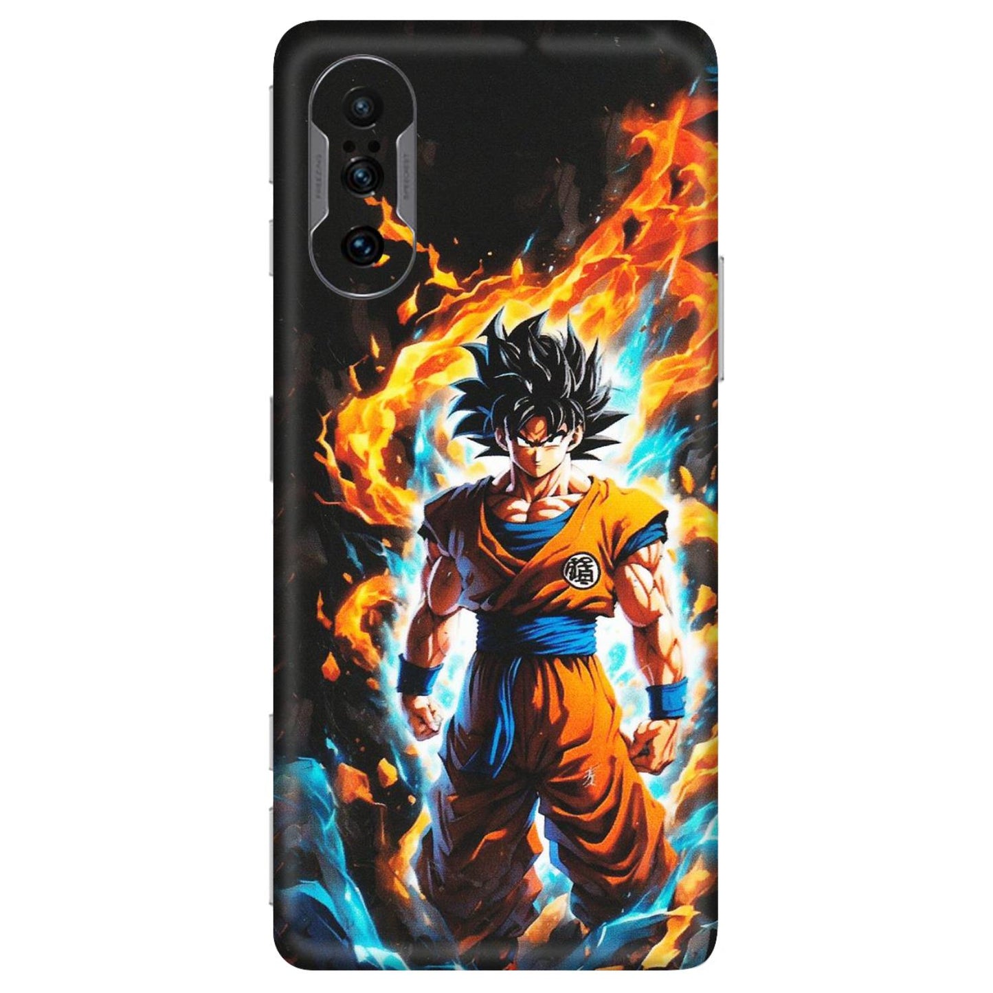 POCO Phone Skins (All Models) - Goku Transformation Anime - Matte Finish (M-159) Poco F3 GT (5G)