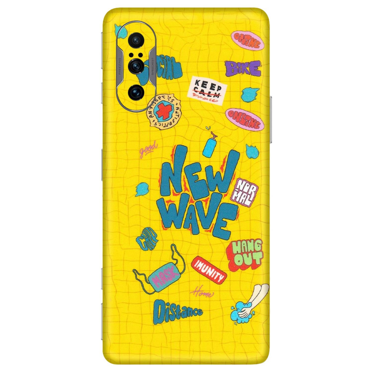 POCO Phone Skins (All Models) - New Wave Life - Matte Finish (M-17) Poco F3 GT (5G)