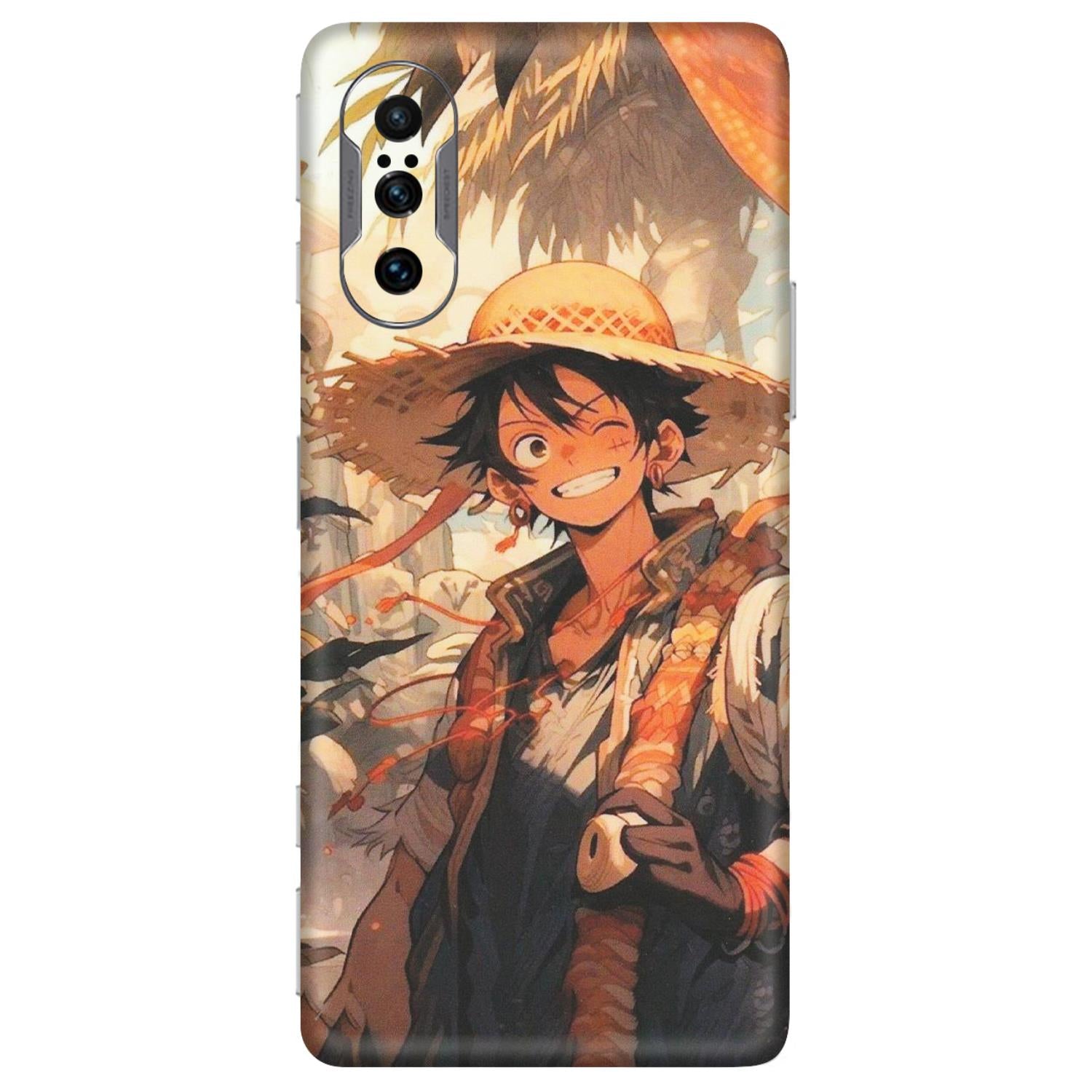POCO Phone Skins (All Models) - Anime Character Smile - Matte Finish (M-33) Poco F3 GT (5G)