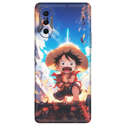 POCO Phone Skins (All Models) - Toon One Piece Cute Character - Matte Finish (M-35) Poco F3 GT (5G)