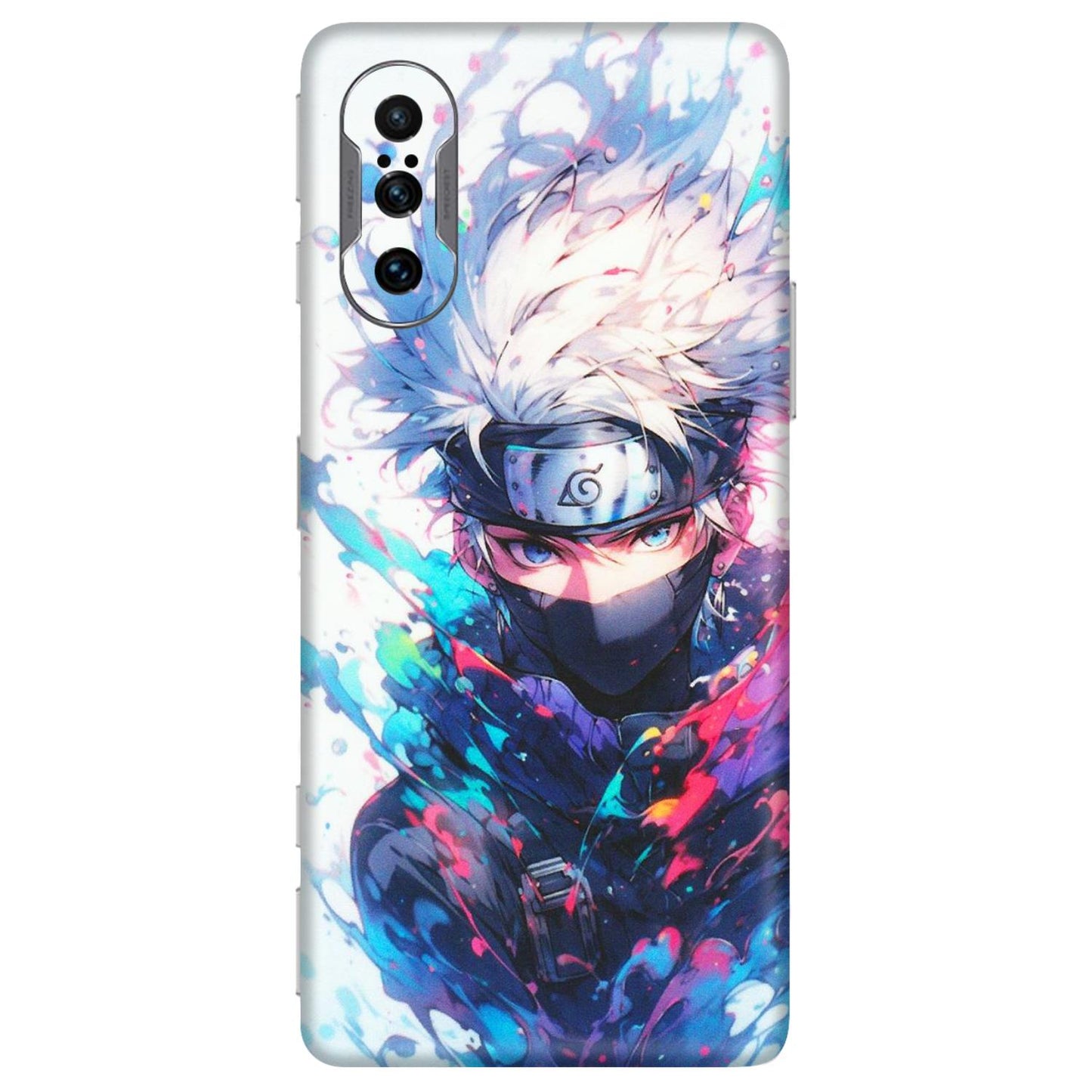 POCO Phone Skins (All Models) - Naruto Face Mask - Matte Finish (M-03) Poco F3 GT (5G)