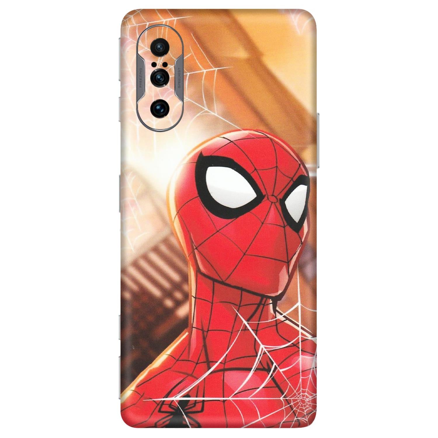 POCO Phone Skins (All Models) - Spiderman Face New - Matte Finish (M-41) Poco F3 GT (5G)