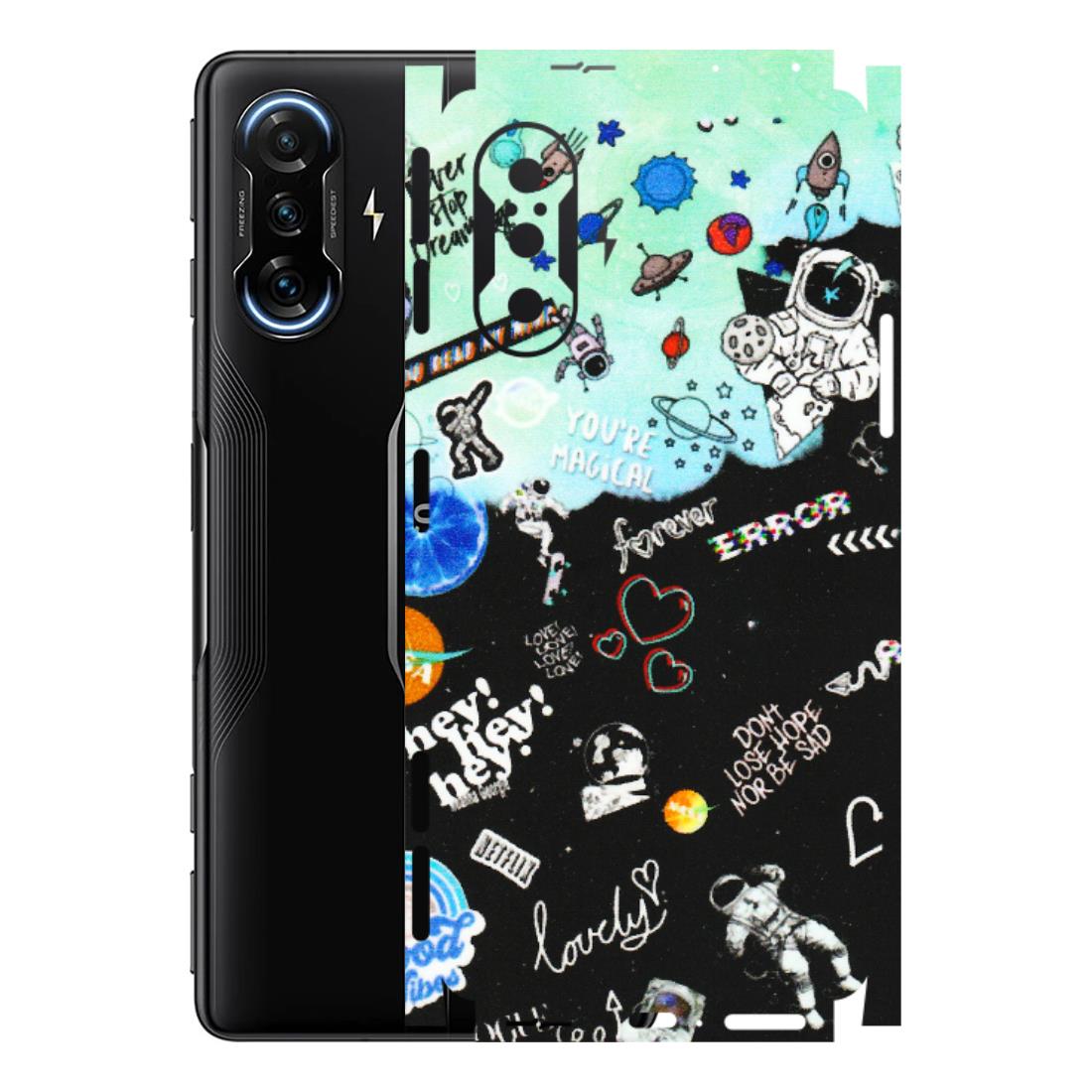 POCO Phone Skins (All Models) - Living In A Space Dream - Matte Finish (M-46) Poco F3 GT (5G)