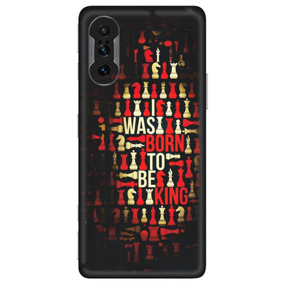 POCO Phone Skins (All Models) - Born To Be King - Matte Finish (M-73) Poco F3 GT (5G)