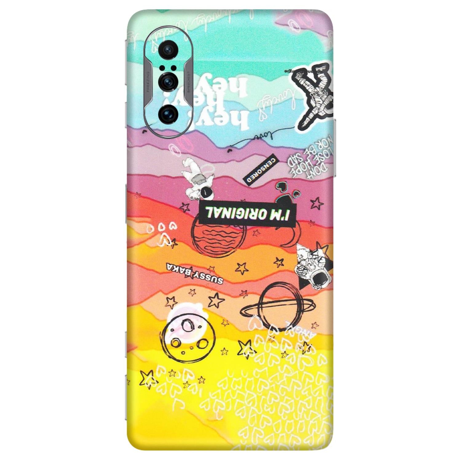 POCO Phone Skins (All Models) - The Original Astronaut - Matte Finish (M-79) Poco F3 GT (5G)