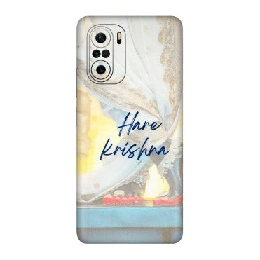 POCO Phone Skins (All Models) - Hare Krishna - 3D Embossed Finish (L-03) Poco F3