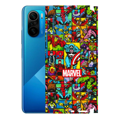 POCO Phone Skins (All Models) - MARVELOUS Comic Characters - 3D Embossed Finish (L-129) Poco F3