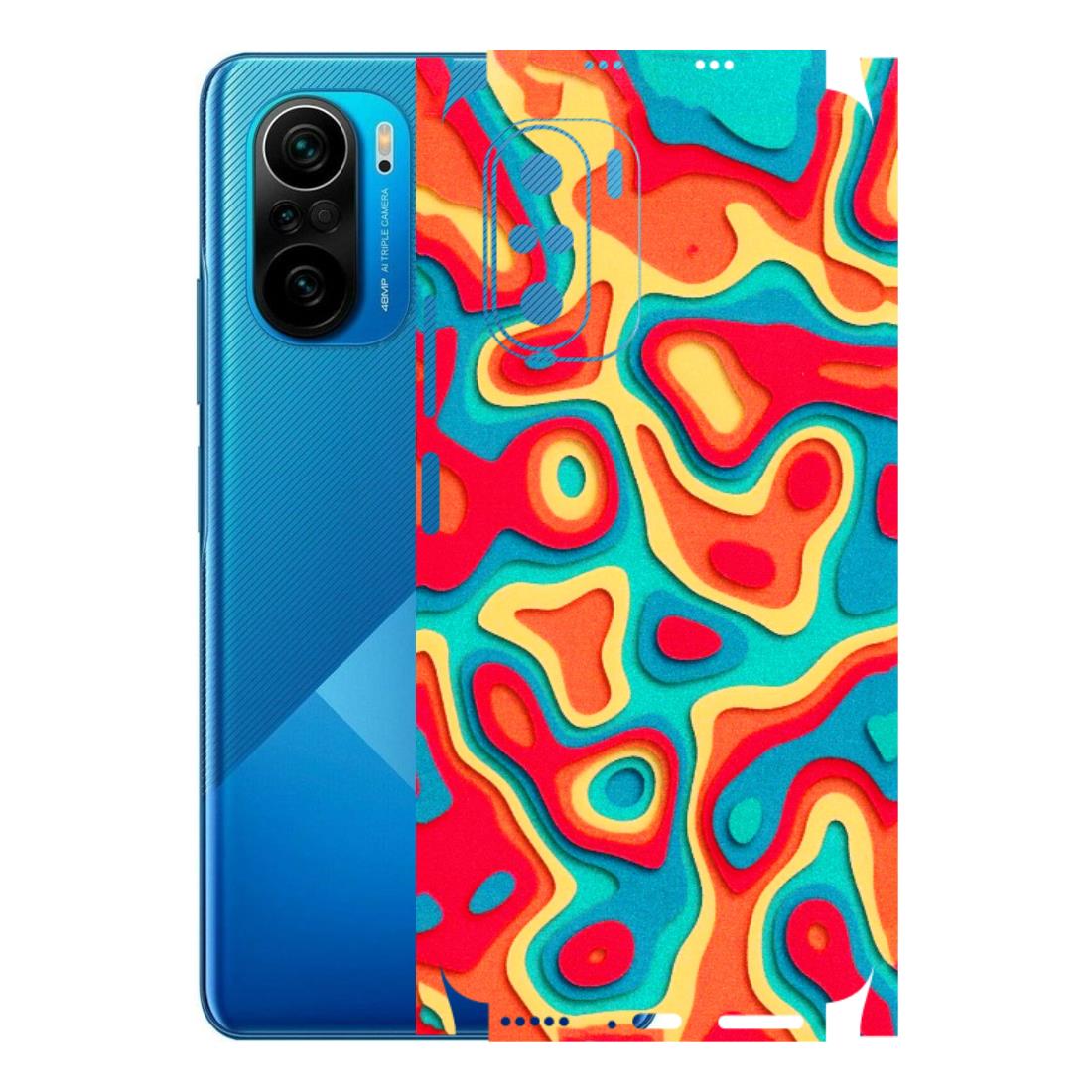 POCO Phone Skins (All Models) - Abstract Swirl - 3D Embossed Finish (L-150) Poco F3