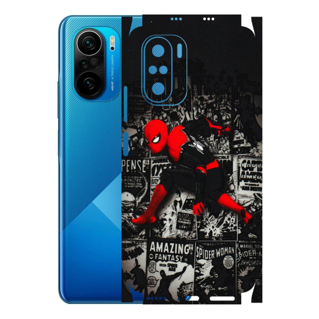 POCO Phone Skins (All Models) - SpiderMan New - 3D Embossed Finish (L-162) Poco F3
