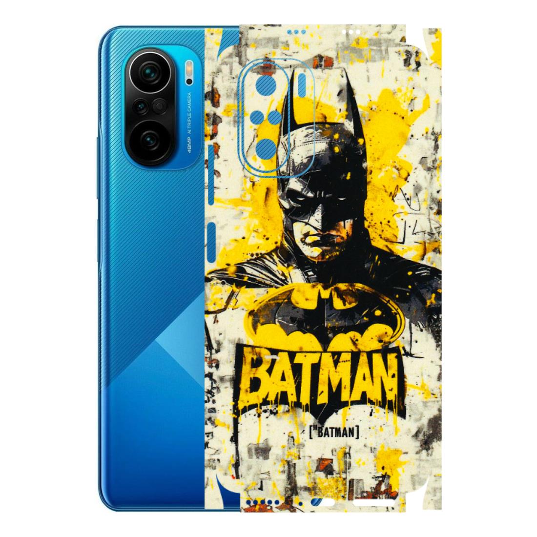 POCO Phone Skins (All Models) - Batman Yellow BT - 3D Embossed Finish (L-304) Poco F3