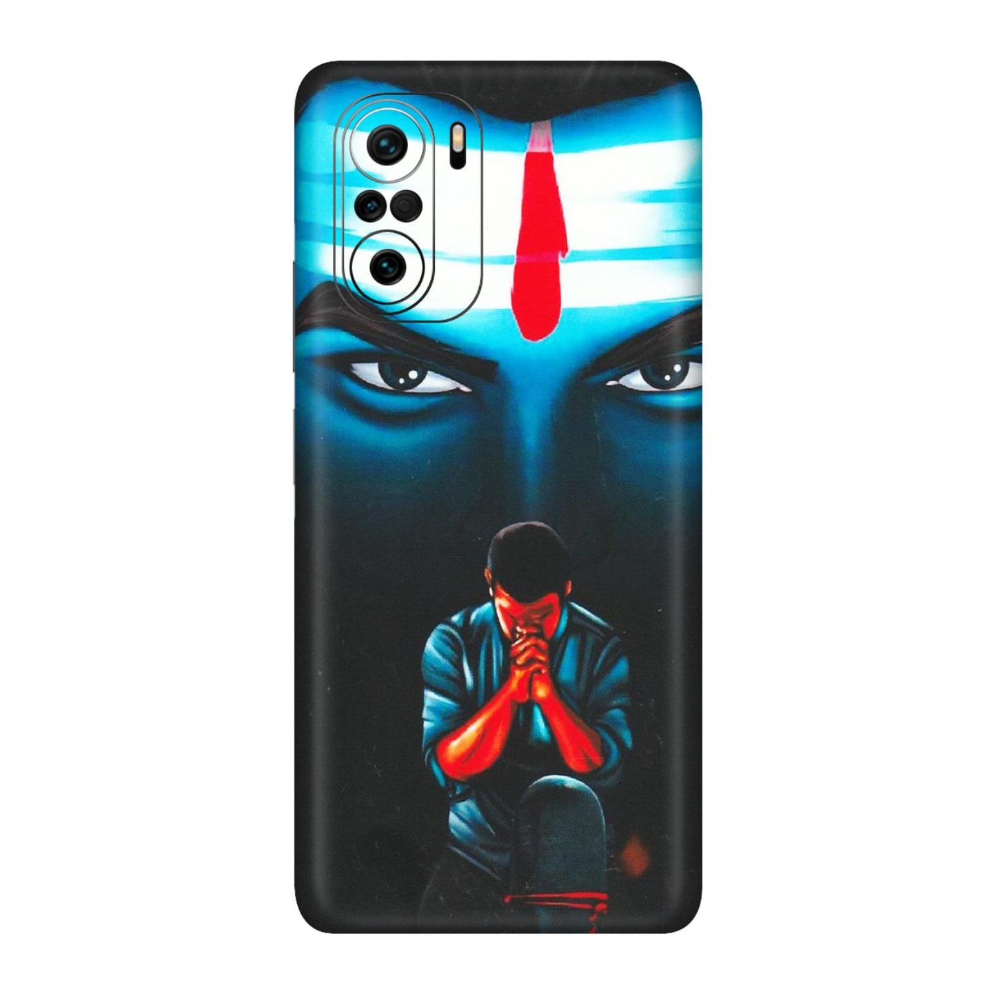 POCO Phone Skins (All Models) - Mahakal Bhakt - Matte Finish (M-112) Poco F3