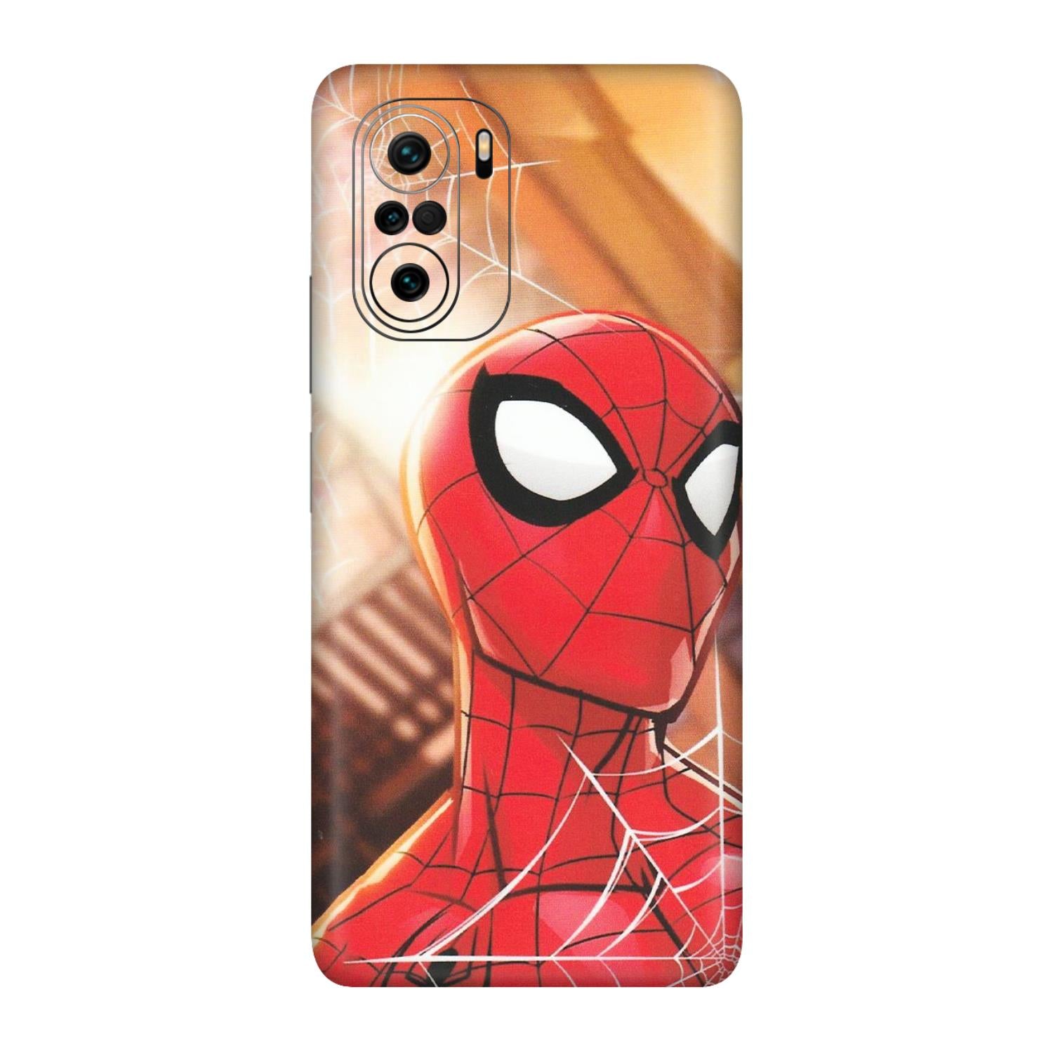 POCO Phone Skins (All Models) - Spiderman Face New - Matte Finish (M-41) Poco F3