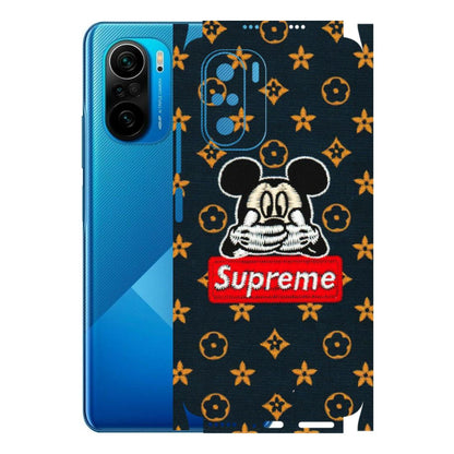 POCO Phone Skins (All Models) - Mickey Supreme - Matte Finish (M-83) Poco F3