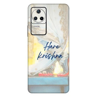 POCO Phone Skins (All Models) - Hare Krishna - 3D Embossed Finish (L-03) Poco F4 (5G)