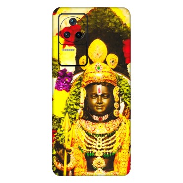 POCO Phone Skins (All Models) - Ram Lalla Ayodhya - 3D Embossed Finish (L-103) Poco F4 (5G)
