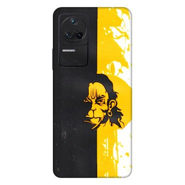 POCO Phone Skins (All Models) - Bajrangbali - 3D Embossed Finish (L-151) Poco F4 (5G)