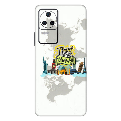 POCO Phone Skins (All Models) - Travel Therapy - 3D Embossed Finish (L-199) Poco F4 (5G)