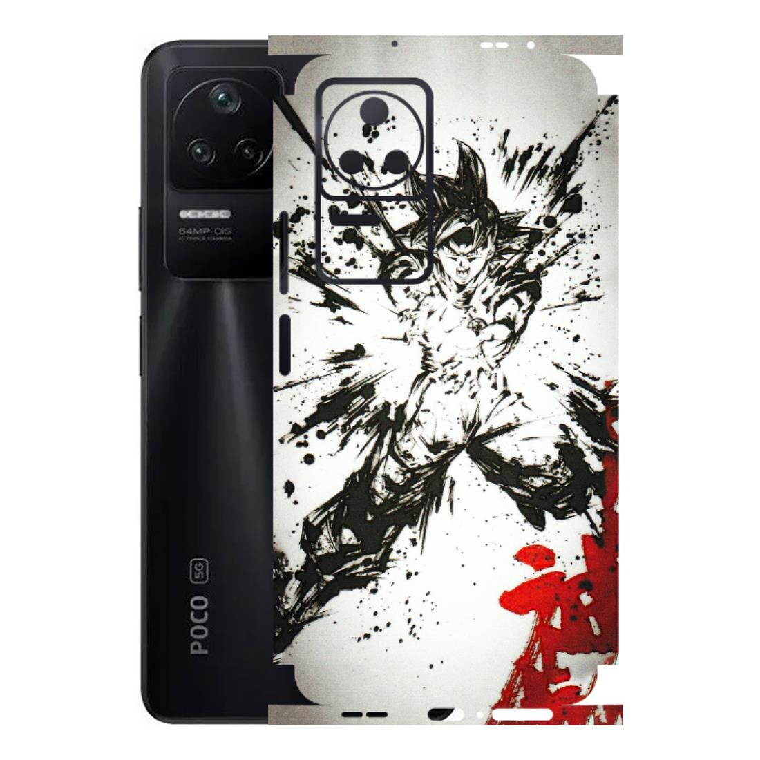 POCO Phone Skins (All Models) - DBZ - 3D Embossed Finish (L-206) Poco F4 (5G)