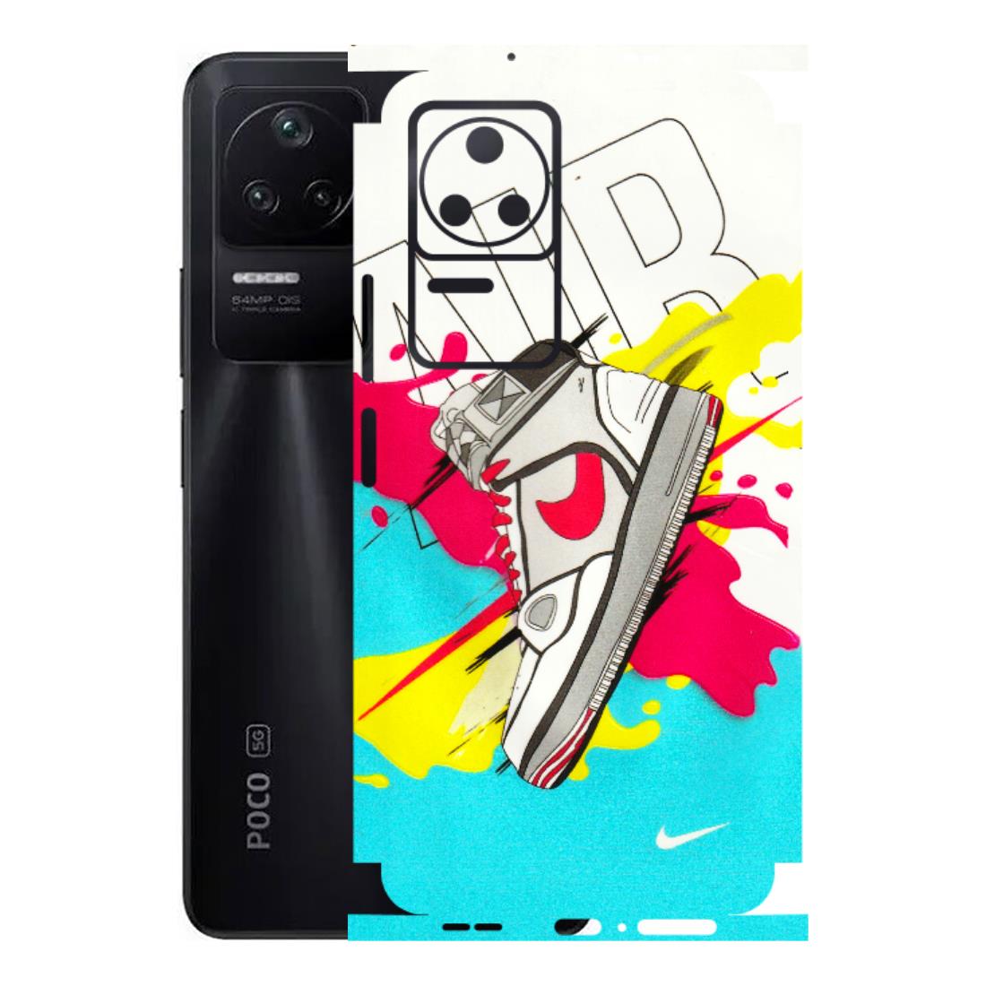 POCO Phone Skins (All Models) - Sneaker - 3D Embossed Finish (L-207) Poco F4 (5G)