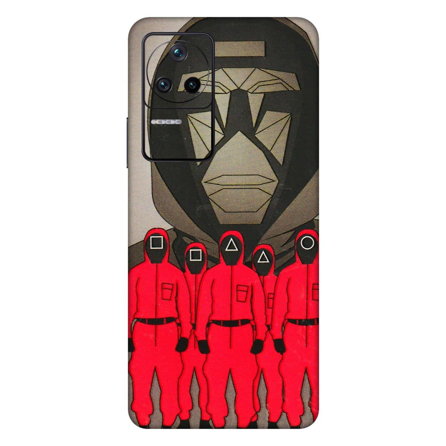 POCO Phone Skins (All Models) - Squid Game Hero - 3D Embossed Finish (L-245) Poco F4 (5G)