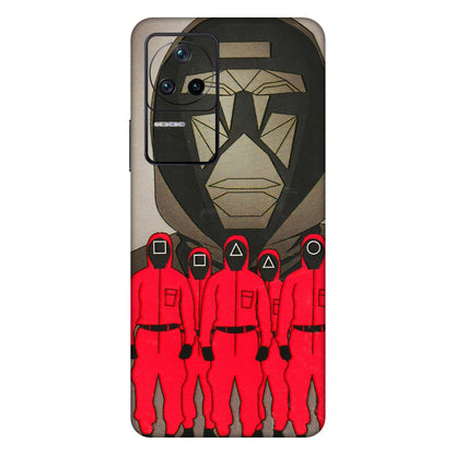 POCO Phone Skins (All Models) - Squid Game Hero - 3D Embossed Finish (L-245) Poco F4 (5G)