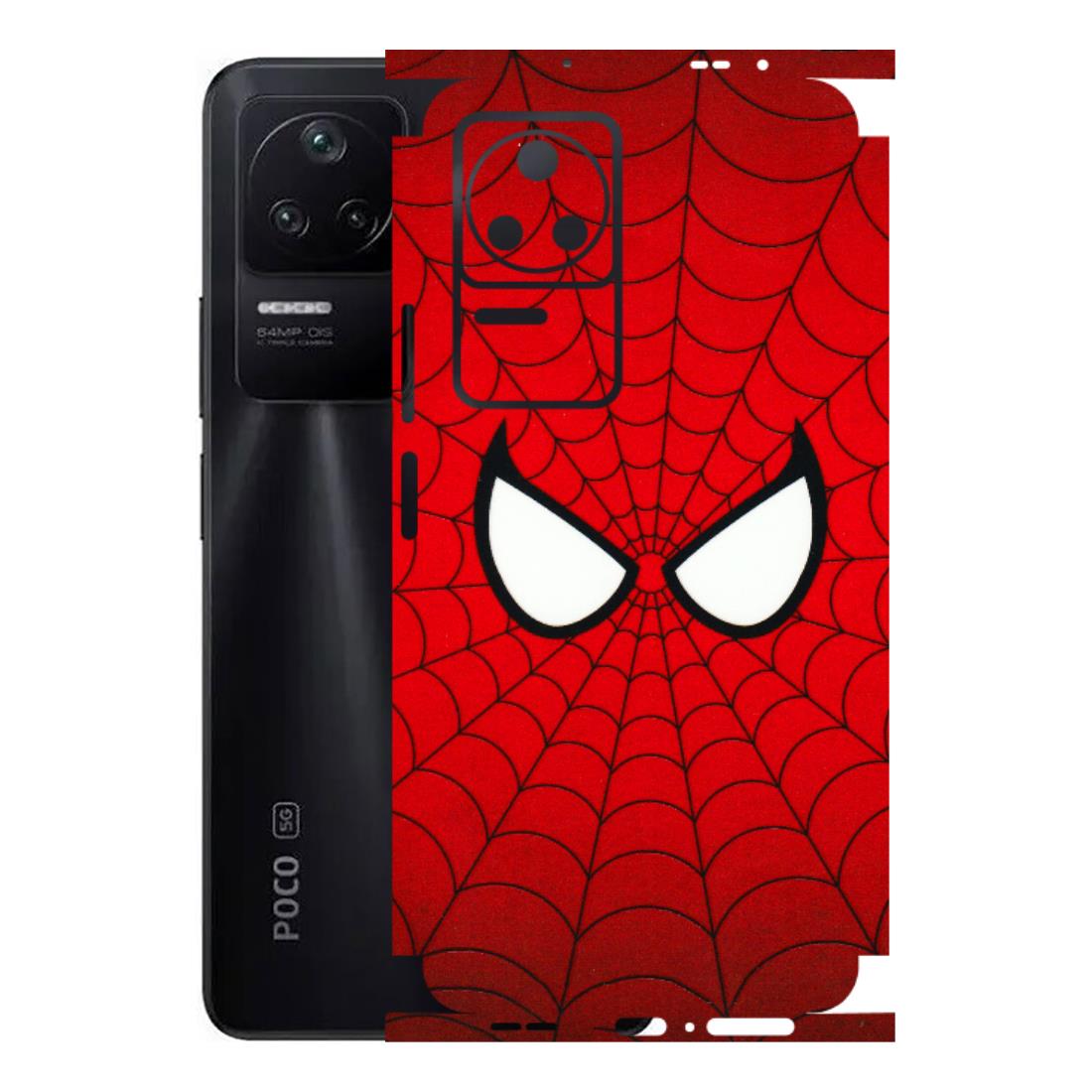 POCO Phone Skins (All Models) - Spidey Eyes - 3D Embossed Finish (L-257) Poco F4 (5G)