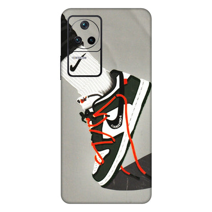 POCO Phone Skins (All Models) - New Grey Sneaker - 3D Embossed Finish (L-261) Poco F4 (5G)