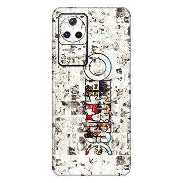 POCO Phone Skins (All Models) - One Piece Manga - 3D Embossed Finish (L-26) Poco F4 (5G)