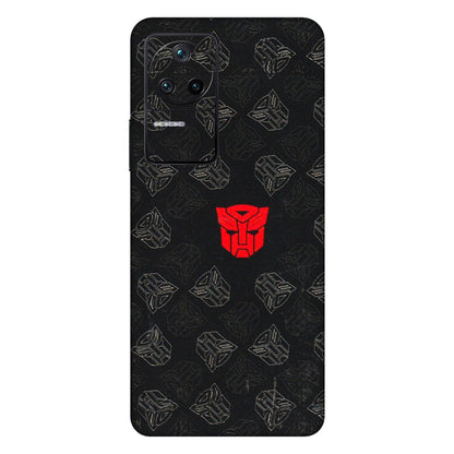 POCO Phone Skins (All Models) - Transformers Devastation - 3D Embossed Finish (L-301) Poco F4 (5G)