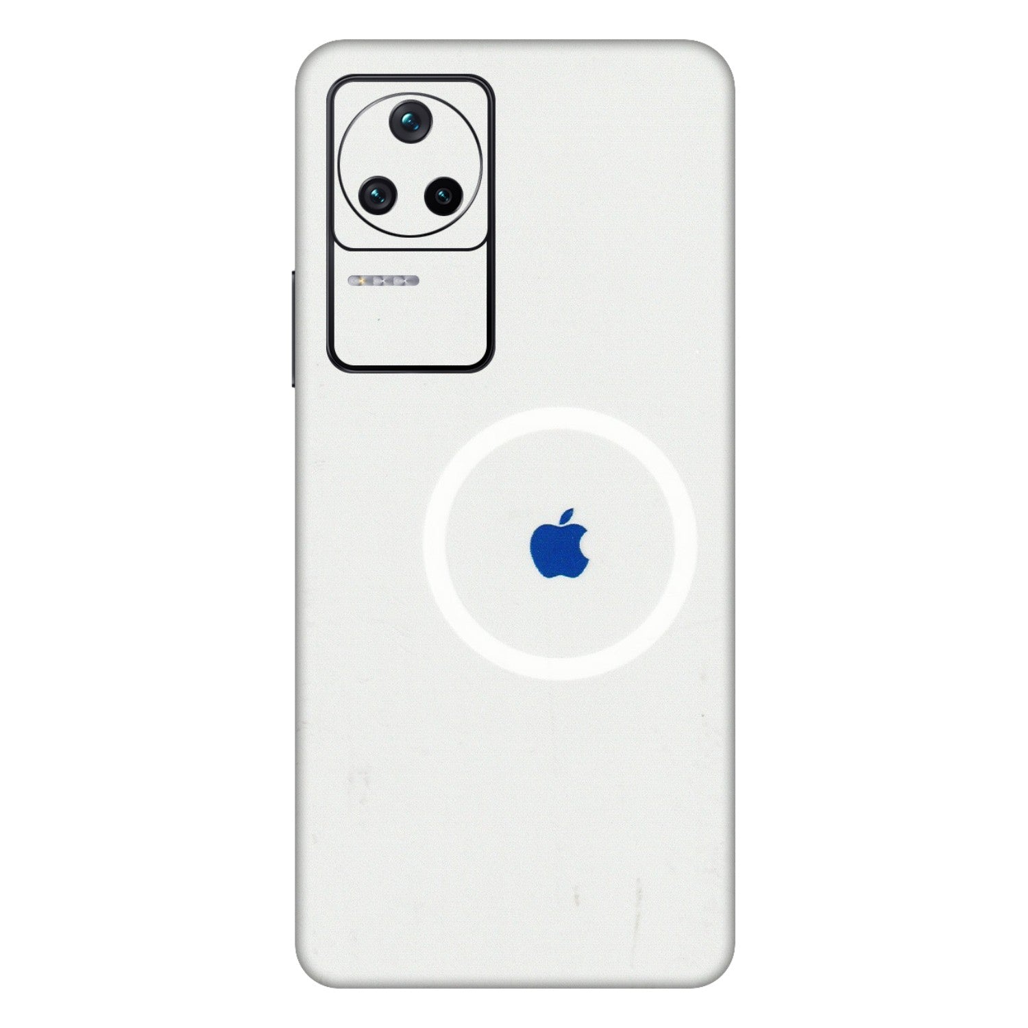 POCO Phone Skins (All Models) - iPhone Magsafe Logo - 3D Embossed Finish (L-320) Poco F4 (5G)