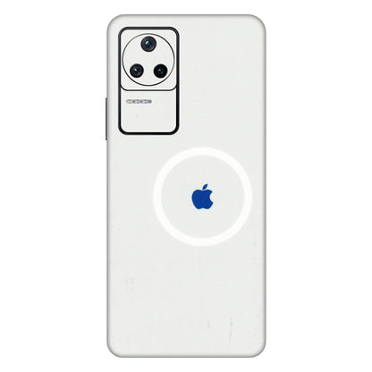 POCO Phone Skins (All Models) - iPhone Magsafe Logo - 3D Embossed Finish (L-320) Poco F4 (5G)