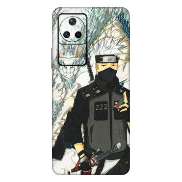 POCO Phone Skins (All Models) - Kakashi Hatake Naruto Anime - 3D Embossed Finish (L-46) Poco F4 (5G)