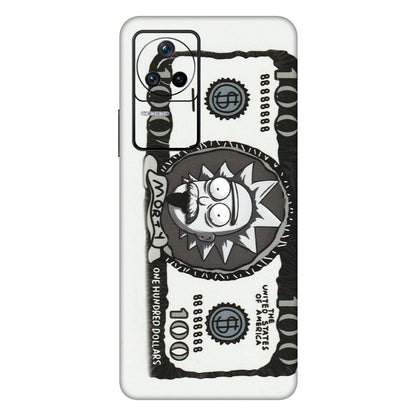 POCO Phone Skins (All Models) - Rick And Morty Hundred Dollar Anime - Matte Finish (M-161) Poco F4 (5G)