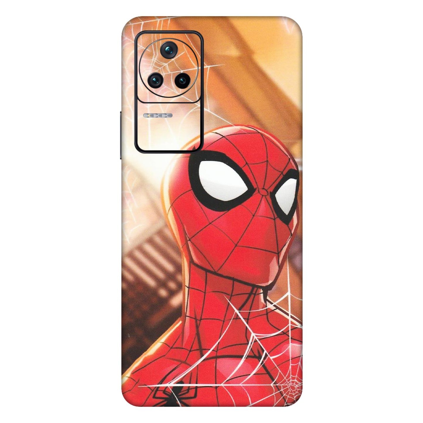 POCO Phone Skins (All Models) - Spiderman Face New - Matte Finish (M-41) Poco F4 (5G)