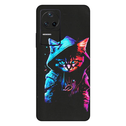 POCO Phone Skins (All Models) - Cyberpunk Cat - Matte Finish (M-45) Poco F4 (5G)