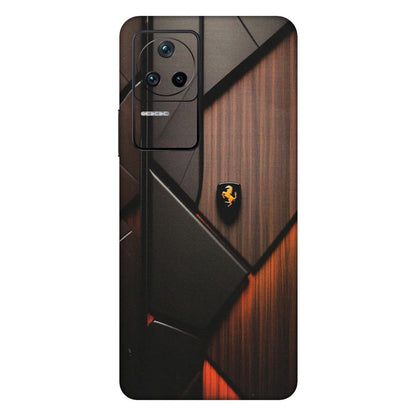 POCO Phone Skins (All Models) - Lambo Beauty Wood Pattern Sober - Matte Finish (M-51) Poco F4 (5G)