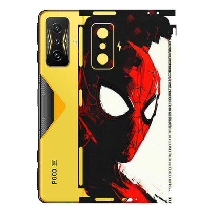 POCO Phone Skins (All Models) - Spiderman Killer Face - 3D Embossed Finish (L-17) Poco F4 GT