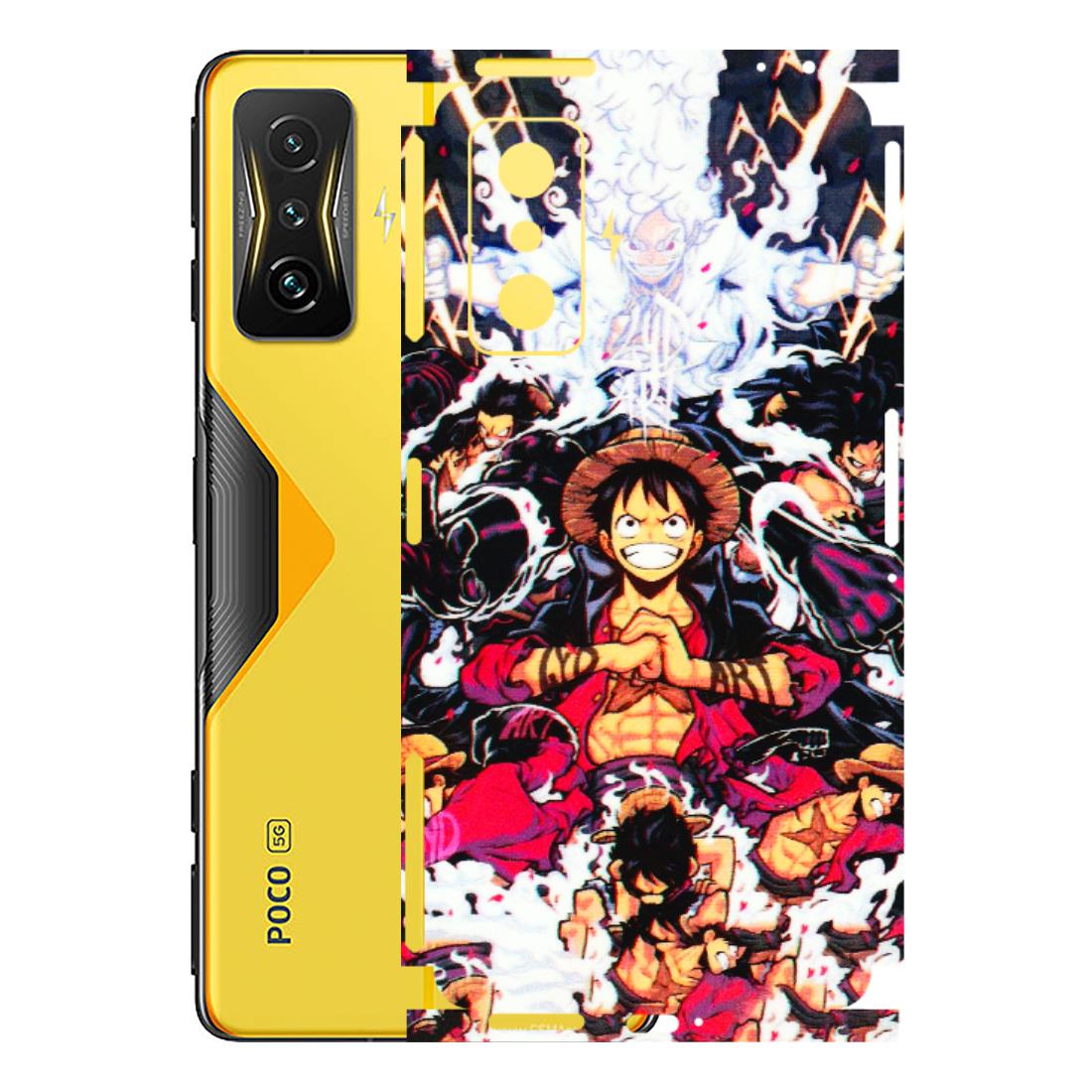 POCO Phone Skins (All Models) - Luffy Anime Character - 3D Embossed Finish (L-203) Poco F4 GT