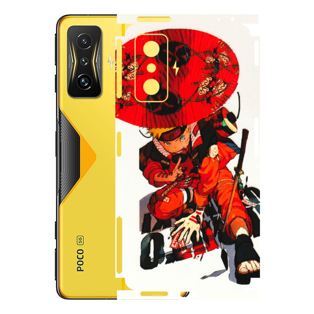 POCO Phone Skins (All Models) - Naruto - 3D Embossed Finish (L-208) Poco F4 GT