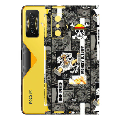 POCO Phone Skins (All Models) - Cuffy Anime MonkeyCamic - 3D Embossed Finish (L-242) Poco F4 GT