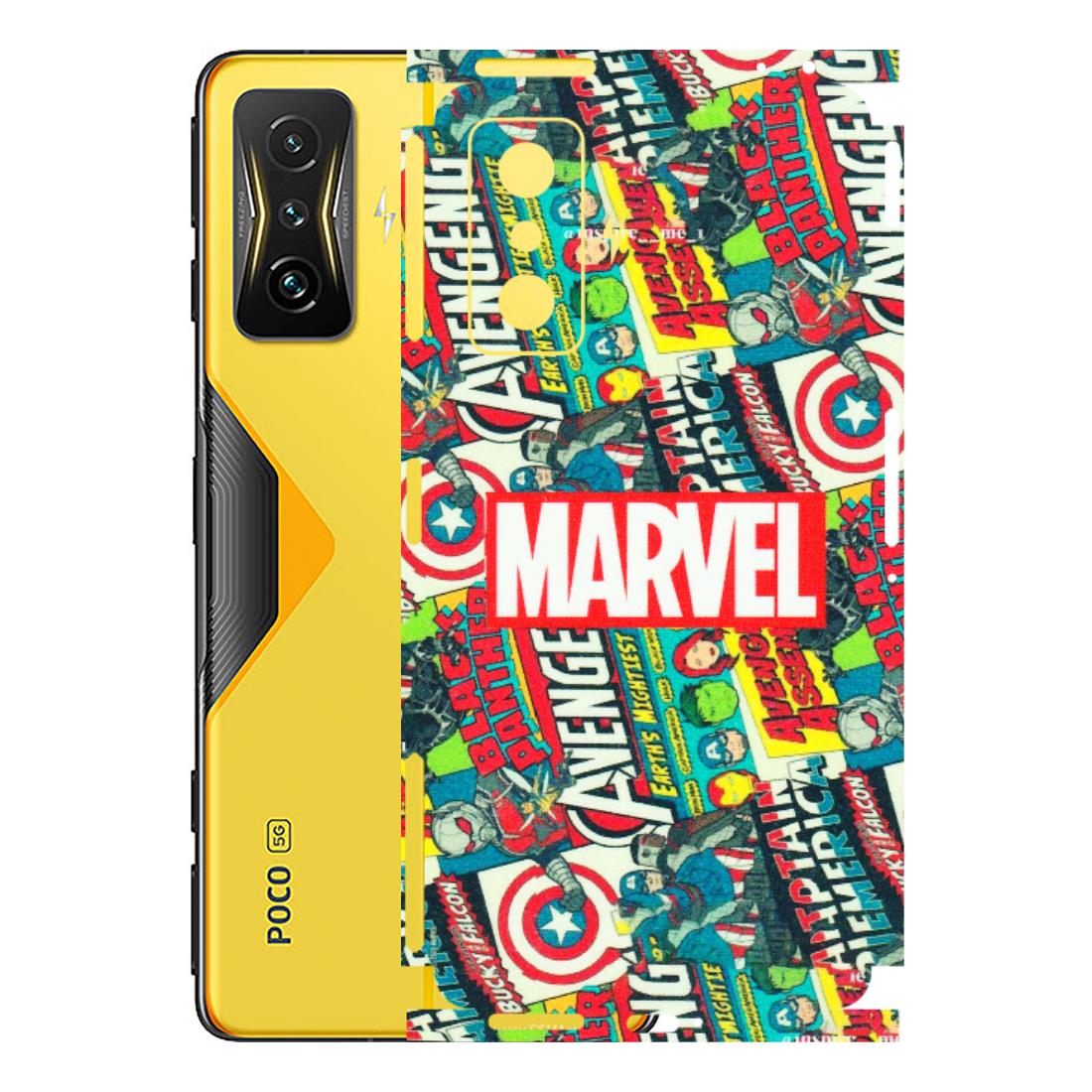 POCO Phone Skins (All Models) - Marvel Comic Lover - Matte Finish (M-30) Poco F4 GT