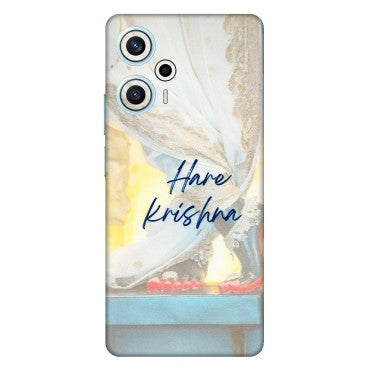 POCO Phone Skins (All Models) - Hare Krishna - 3D Embossed Finish (L-03) Poco F5 (5G)