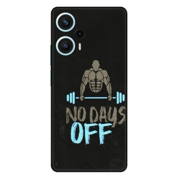 POCO Phone Skins (All Models) - Gym Lover - 3D Embossed Finish (L-127) Poco F5 (5G)
