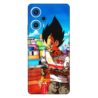 POCO Phone Skins (All Models) - Vegeta - 3D Embossed Finish (L-136) Poco F5 (5G)
