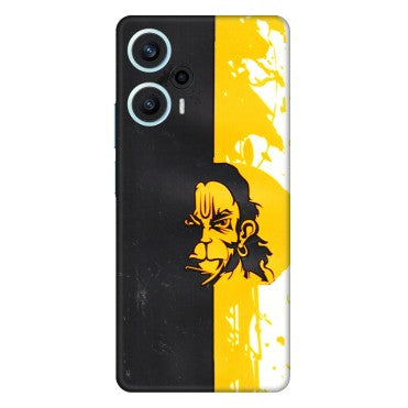 POCO Phone Skins (All Models) - Bajrangbali - 3D Embossed Finish (L-151) Poco F5 (5G)