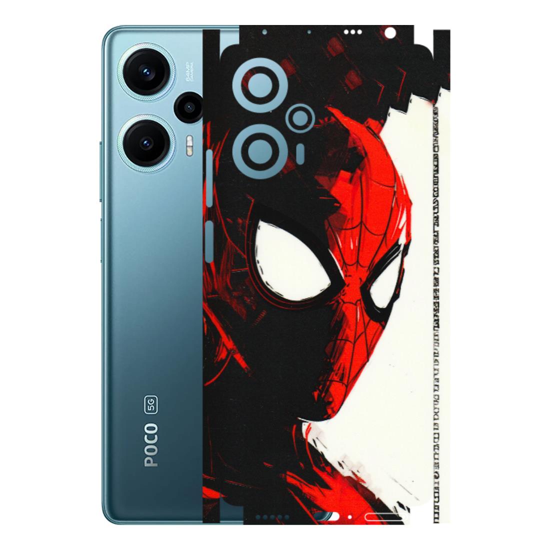 POCO Phone Skins (All Models) - Spiderman Killer Face - 3D Embossed Finish (L-17) Poco F5 (5G)
