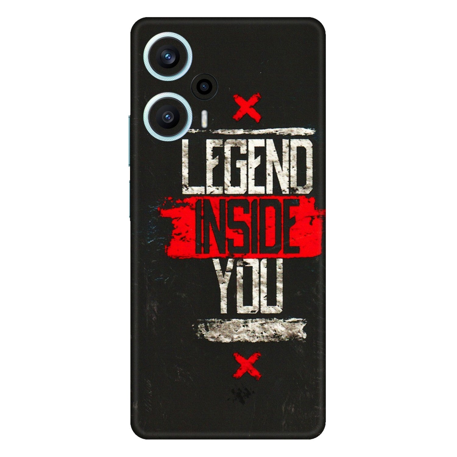 POCO Phone Skins (All Models) - Legend Inside You - 3D Embossed Finish (L-186) Poco F5 (5G)