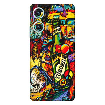 POCO Phone Skins (All Models) - Cool Beer Bottle - 3D Embossed Finish (L-193) Poco F5 (5G)